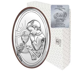 Obrazek Srebrny Pamiątka I Komunii